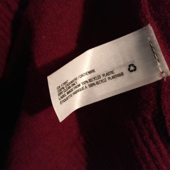 Cashmere Sweater Pure 100%CASHMERE L/Sleeve Sweater Knit , XS with MEASUREMENT - Picture 6 of 7